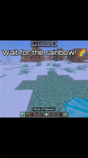 Minecraft Rainbow Vibes 🌈🎧 #minecraft #shorts