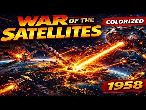 War of the Satellites (1958) COLORIZED | Sci-Fi / Alien Invasion | Full Film | English