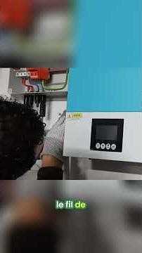 Installation Panneau Solaire: Connexions Essentielles expliquées #shorts