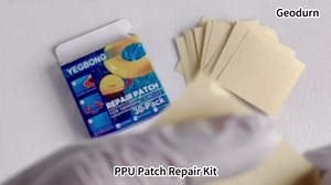 30 Pieces 2.4 Inches Clear TPU Pool Patch Repair Kit, Vinyl Patches Seal DIY Fix Holes for Swimming Ring, Pool Floats, Inflatable Toys, Inflatable Boat, Air Mattress, Tent, Canopy (TPU Square)