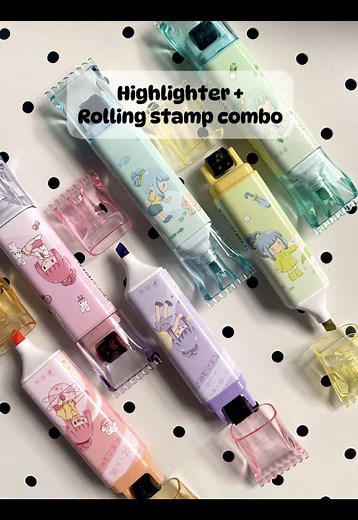 Creative Uses for Highlighter and Stamping Markers