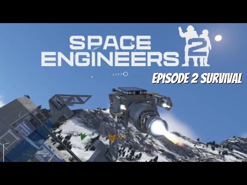 Space Engineers - Episode 2 - Survival - Crash ship found #spaceengineers2