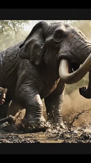 Life Million Years Ago | The stomp of a giant Stegodon trigonocephalus