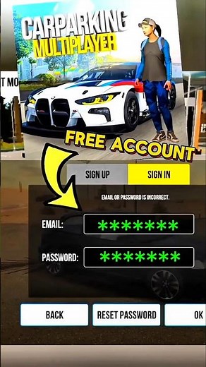 Free Acc Cpm 😱 (Car Parking Multiplayer) #carparkingmultiplayer #cpmfreeacc #cpm #gaming