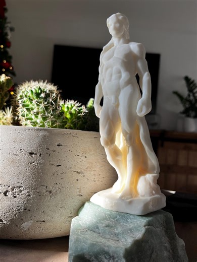 Adonis Resin Art Sculpture Limited Edition Ancient Statue Male Table Home Ornament - Etsy