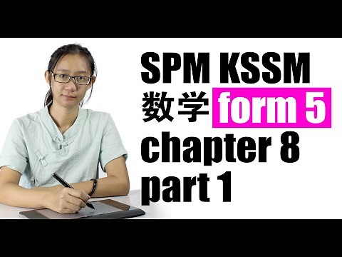 KSSM form 5 数学 Maths chapter 8 part 1 【 Mathematical Modelling 】 SPM 中文解释