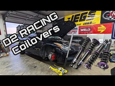 D2 Racing Coilovers: G37 Convertible Upgrade