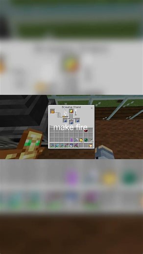 make fire postion #minecraft #gaming