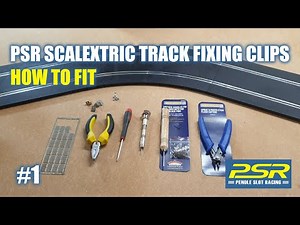 PSR Scalextric Track Clips - How To Fit | #1
