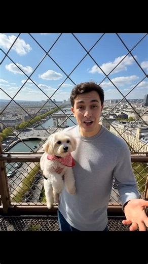 Me llamo May on Instagram: "May y Nicolasa en Paris #kids #niños #diversión #perros #aventura"
