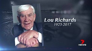 33K views · 285 reactions | Victoria is tonight mourning the loss of much-loved football legend Lou Richards. The Collingwood premiership captain and television pioneer with a larger-than-life personality passed away this afternoon at the age of 94. www.7News.com.au #7News | 7NEWS Melbourne | Facebook