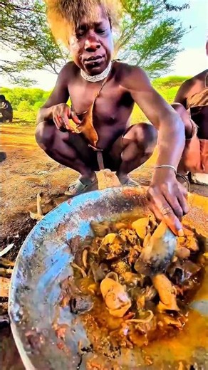 Traditional African Cooking & Eating Show 🍲🌿 | Authentic Village Food Experience #shorts #africa