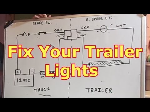 FIX YOUR TRAILER LIGHTS (2) - How The Circuit Works