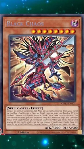Black Chaos #yugioh #yugiohtcg #yugiohcards