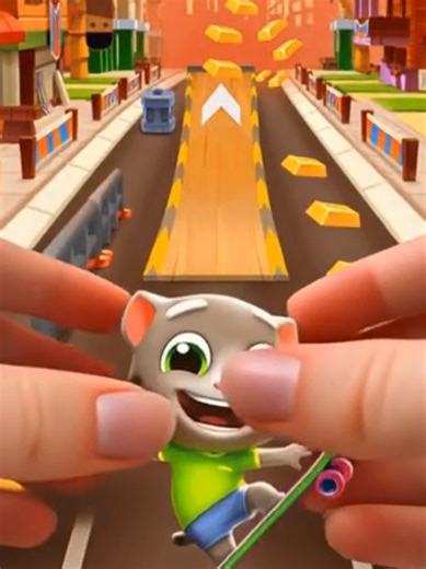 Talking Tom Gold Run: A Fun Adventure Video