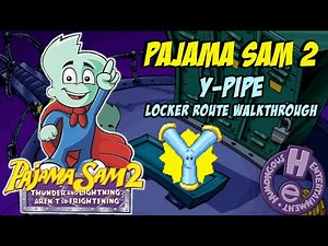 Pajama Sam 2 | Y-Pipe Locker Route | Walkthrough