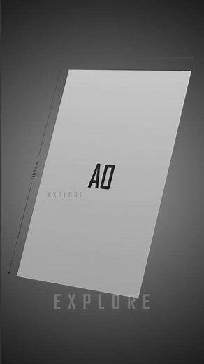 Paper Size Chart Explained | A0 A1 A2 A3 A4 A5 A6 A7 A8 A9 A10 Dimensions | EXPLORE