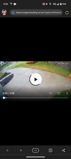 Frigate to HA notification update