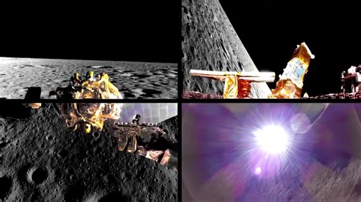 Blue Ghost Moon Landing: Four Views of Firefly's Lunar Touchdown FriendsofNASA.org | Firefly Aerospace: "Three months ago today, our team of Fireflies made history as the first commercial company to successfully land on the Moon! Watch Blue Ghost descend from four different camera angles and relive that incredible moment when we softly touched down on the lunar surface." Blue Ghost lander's work was part of NASA’s Commercial Lunar Payload Services (CLPS) initiative and Artemis campaign to establ