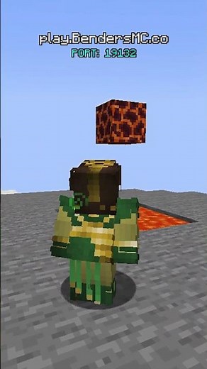 BendersMC - RockWrecker (NEW BENDING ABILITY) #minecraft