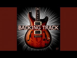 Atmospheric Melodic Rock Guitar Backing Track in C minor