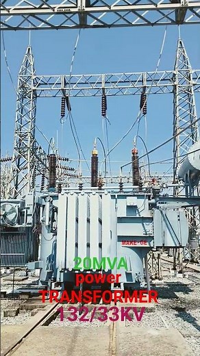 Sound of an inrush current into a 20MVA Power Transformer. #electricity #transformers #energy