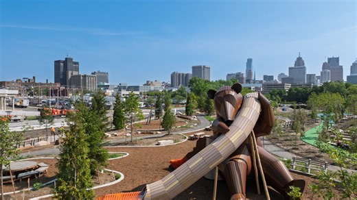 It's going to be a party in Detroit this weekend when its newest park opens