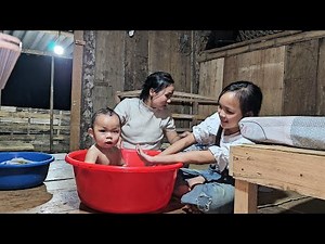 Single mother: The burden and love of raising a child alone.