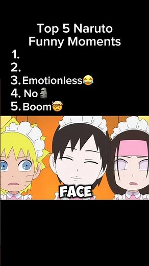 Ranking Naruto Funny Moments🔥😂