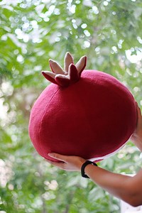 Fruit Pillow: Pomegranate - Decorative Pillow - Etsy