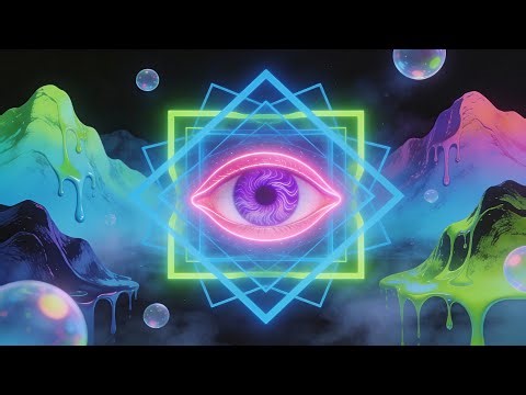 Trippy Space Visuals [POV: You Became The Universe]