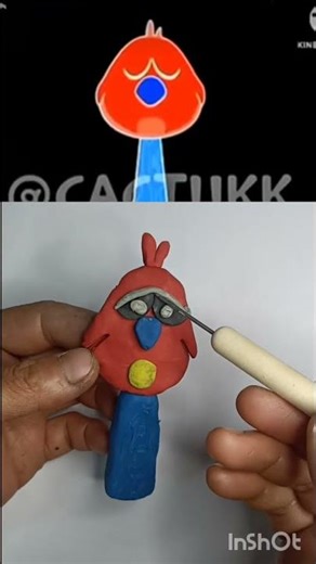 I created the character Sprunki, the Sleepy Bird from the cartoon "Pokoyo"... #Creative Skill