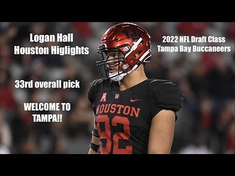 Logan Hall || Houston Highlights || 2022 Draft Class || Tampa Bay Buccaneers