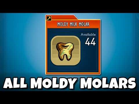 Grounded 2: ALL 44 MOLDY Milk Molars! (Download Cheatsheet)