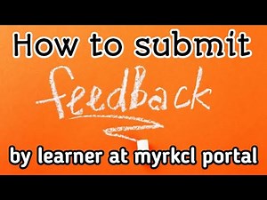 How to submit Feedback by Learner in Myrkcl portal for RS-CIT Women Scheme batch?