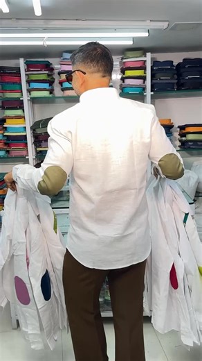 SHREE SHAALI BHADRA on Instagram: "TRENDING PATTERN SHIRT 🌳 BY SAVE🌳TREE"