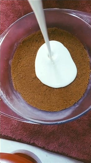Ghar Par Creamy Chocolate Cheesecake 🤎 Easy No Bake Recipe#cheesecake #shorts #chocolatecheesecake
