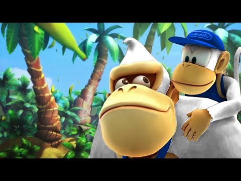Donkey Kong Country Returns (Playable Super Kongs) - Full Game 100% Walkthrough