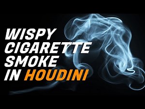 Wispy Cigarette Smoke in Houdini