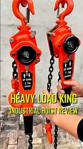 HEAVY LOAD KING 👑 | ”“INDUSTRIAL HOIST REVIEW!” @HeadPowerIndia