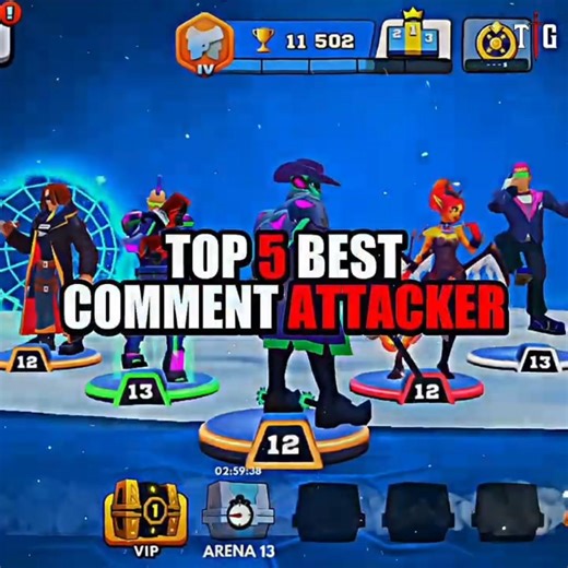 Top 5 Best Common Attacker - Frag Pro Shooter 🔥🤯