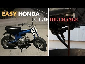 How-To | Honda CT70 Oil Change