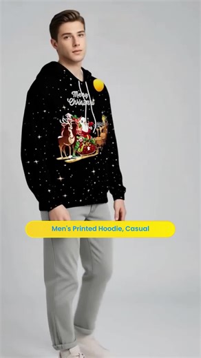 Men's Elegant Hoodie, Regular Fit All-Digital Printed Sweater, Mature Style Slightly Stretched Fashionable Top for Autumn Winter Festivals Parties #oversizedhoodie #halloweenhoodieblanket #mensworkhoodie #pacsunhoodie #christmashaul💗🎄 #bolsasdenavidad🎅🏼🎄🎁☃️⛄❄️ #bluehoodie #christmasembroideredsweatshirts #zipperhoodie #christmasapparel