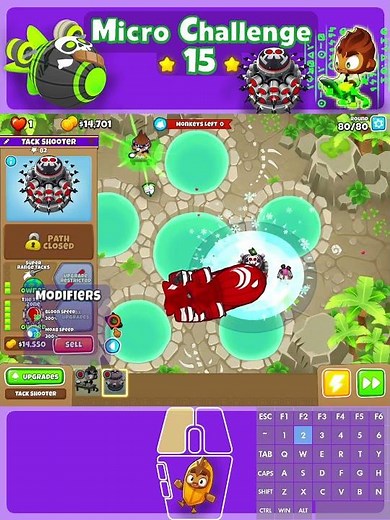 Bloons TD6, The Hack Zone, Micro Challenge 15
