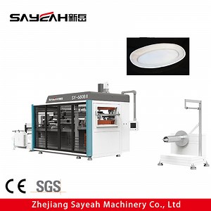 [Hot Item] Full Automatic Glass Cup Machine Disposable Cup Plate Making Machine