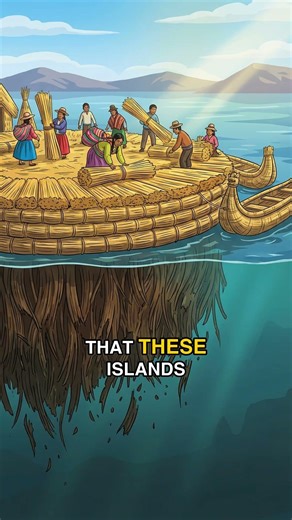 Why does this entire village float on a lake?