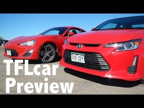 Scion tC vs Scion FR-S Ultimate Track Battle Preview