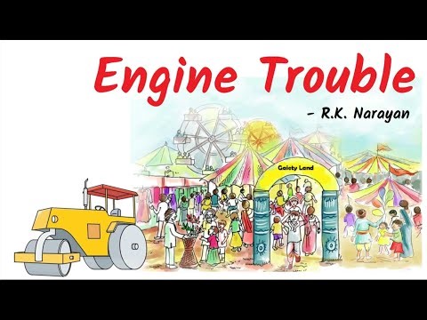 Engine Trouble| Std 8th English | summary In Malayalam| Animated
