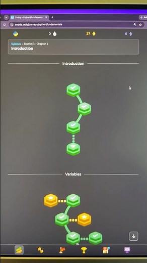 Learn coding like a game #coding #programming #python