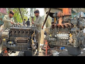 Engine restoration Diesel engine cleaning and How to diesel engine restoration Caterpillar